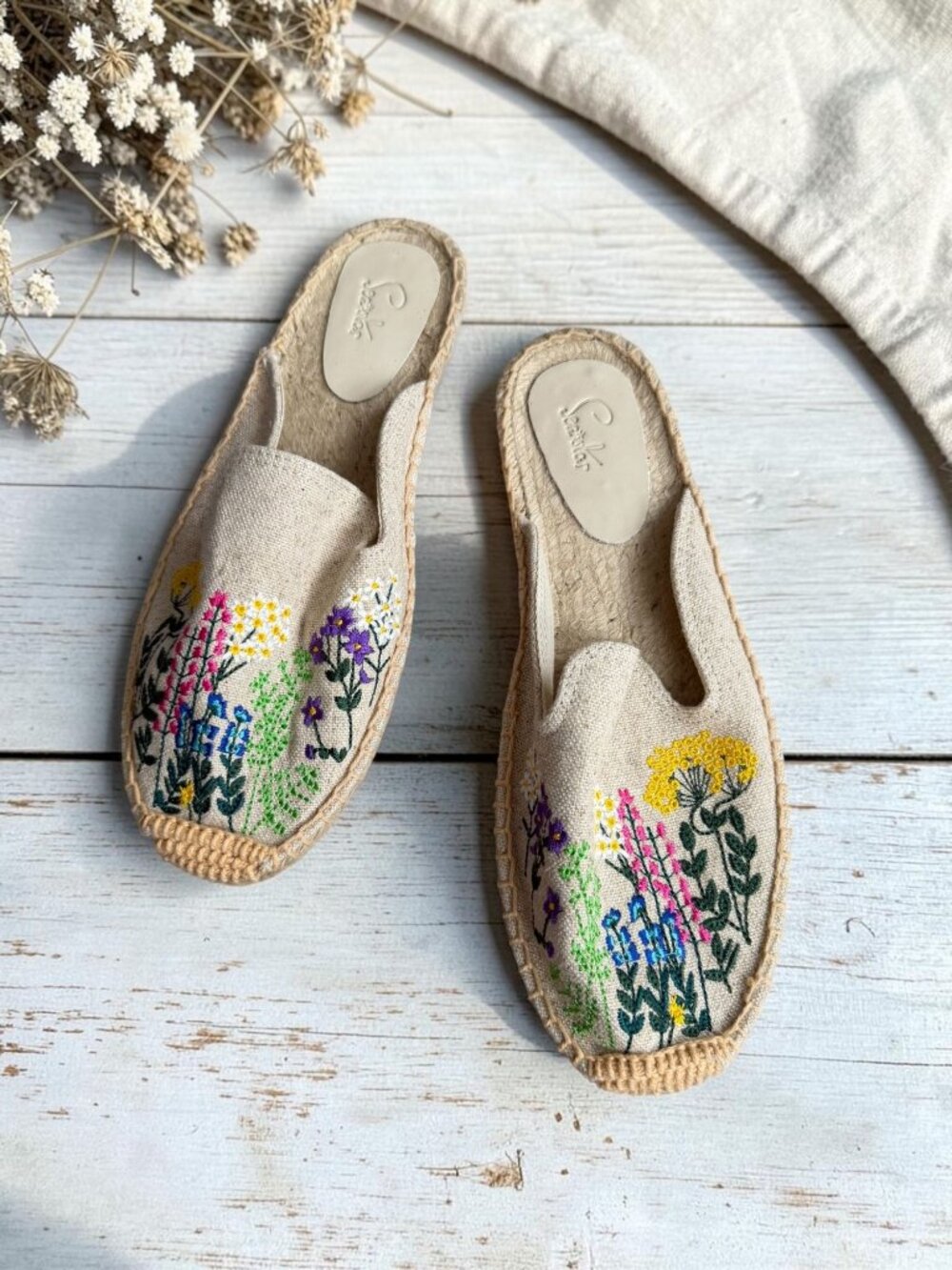 SEASTAR Floral Espadrilles Flat Size 10 Shoes Womens
